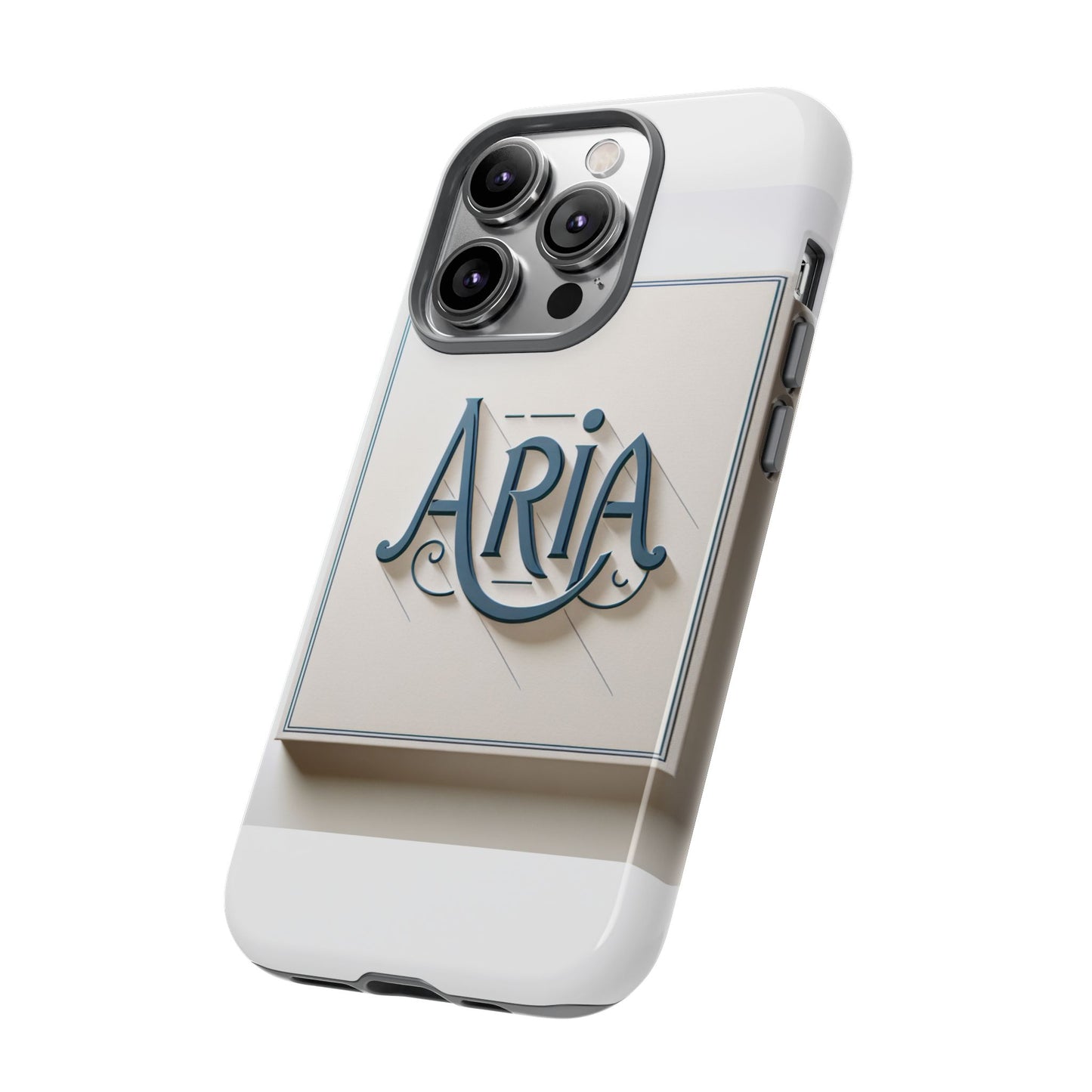 3d textured phone case in elegant blue and white design for stylish protection compatible with iphone 13, 14, 15 & 16 – all models including pro, pro max & plus