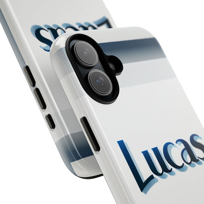 Coolname Lucas Blue 3D Wrap Protective Phone Case for Smartphones with Vibrant Anime and Comic Art Design Shockproof and UV Protected Durable TPU Cover