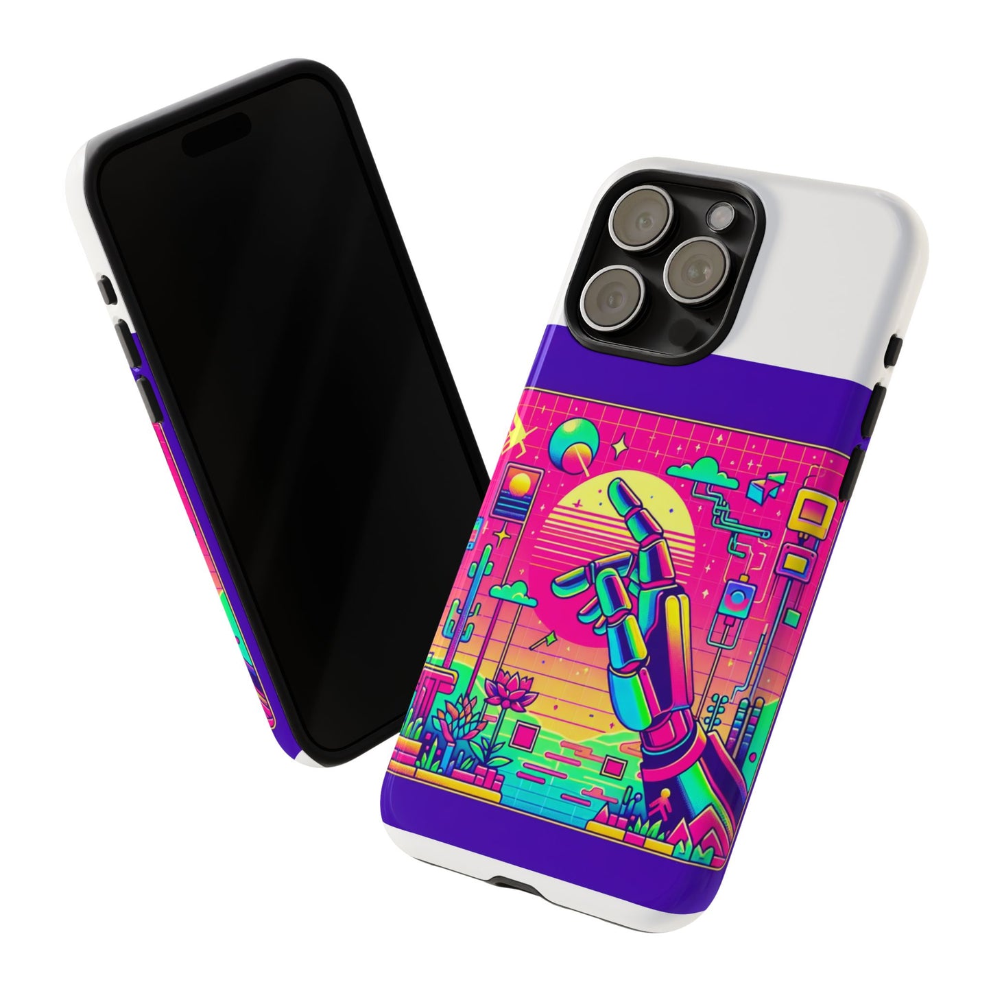touch grass technician 3d wrap protective phone case