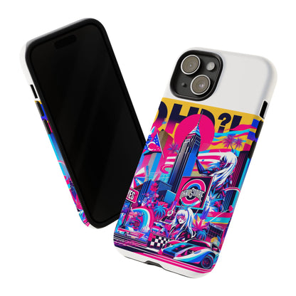 Ohio More Like Oh-Yes Protective Phone Case for Smartphones, 3D Wrap Design, UV Protected, Shock Absorbing, Ideal Gift for Anime and Comic Lovers
