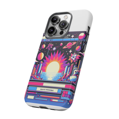 Irl Loading Screen 3D Wrap Protective Phone Case for Anime Fans