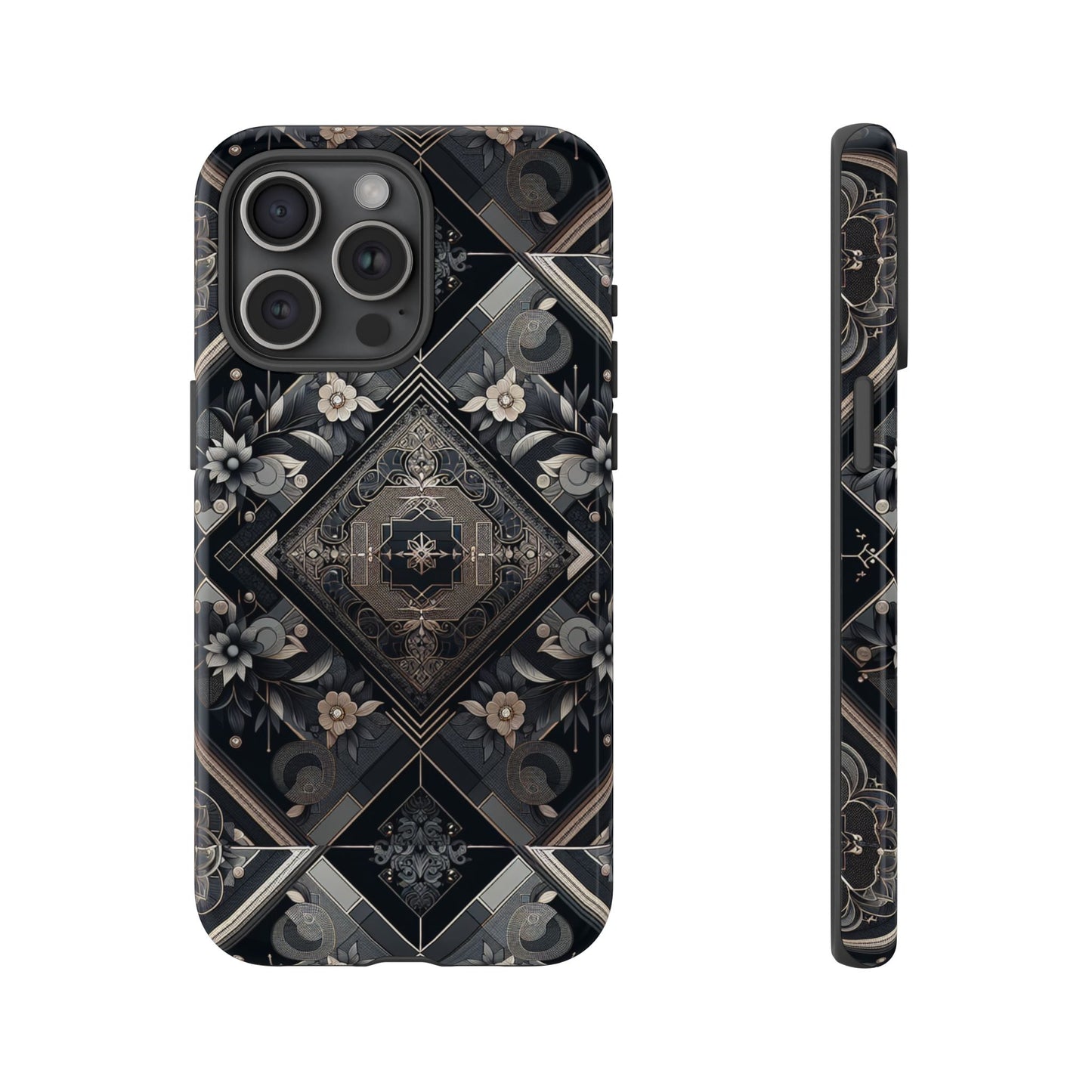 blackpattern image 3 vibrant shockproof phone case for anime and comic fans