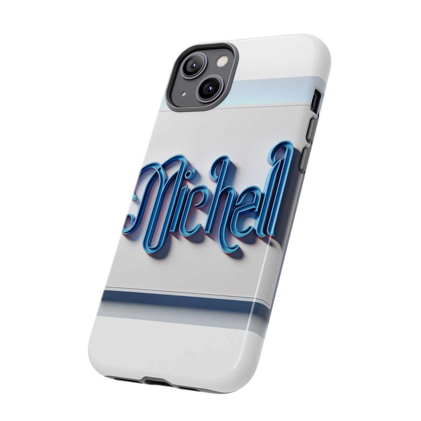 vibrant 3d glossy phone case in retro blue design stylish protection accessory compatible with iphone 13, 14, 15 & 16 – all models including pro, pro max & plus