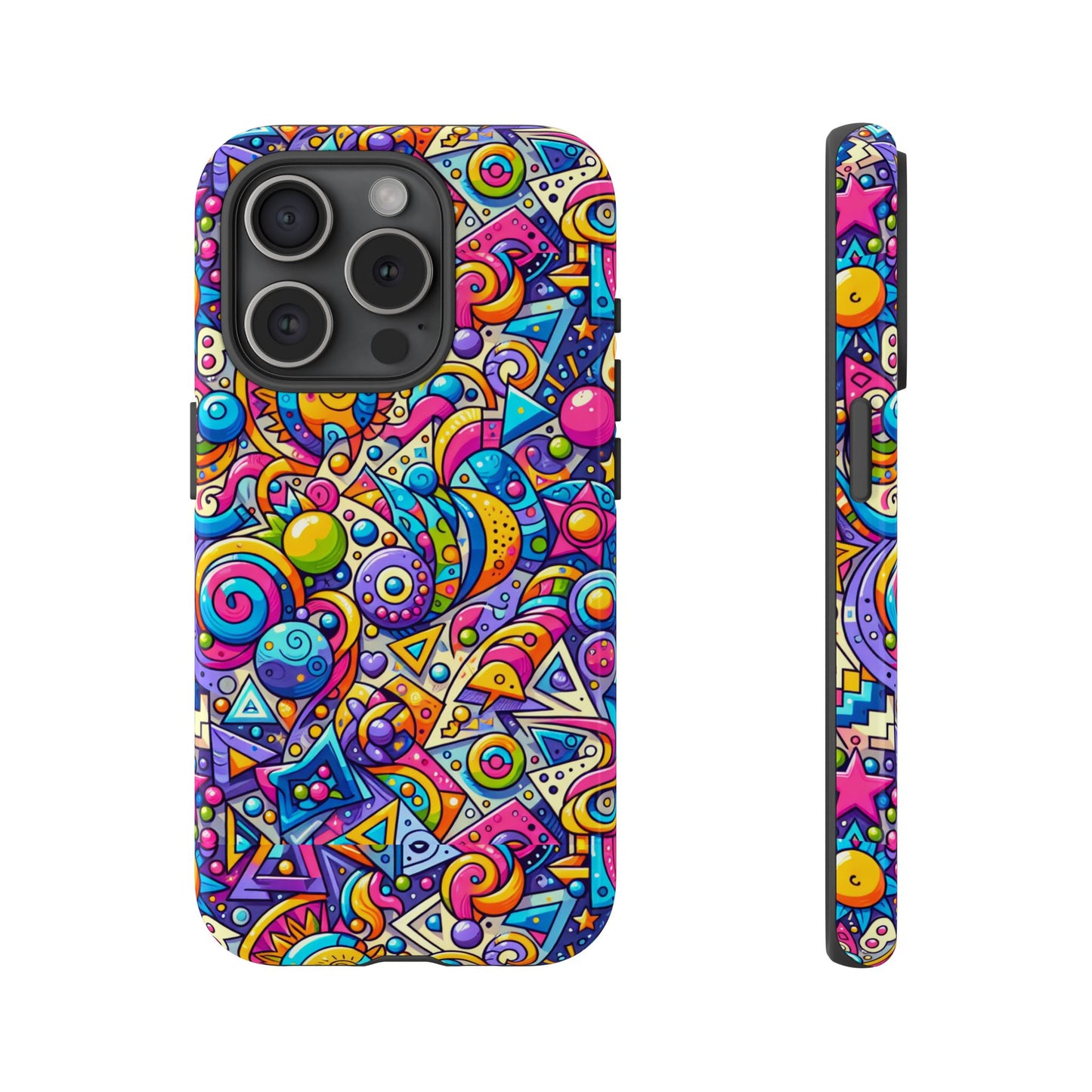 pattern image 7 vibrant protective phone case for anime and comic fans