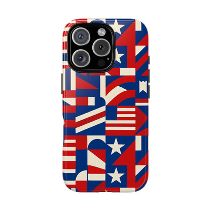 Vibrant Geometric 3D Wrap Protective Phone Case for Stylish Expression Compatible with iPhone 13, 14, 15 & 16 – All Models Including Pro, Pro Max & Plus