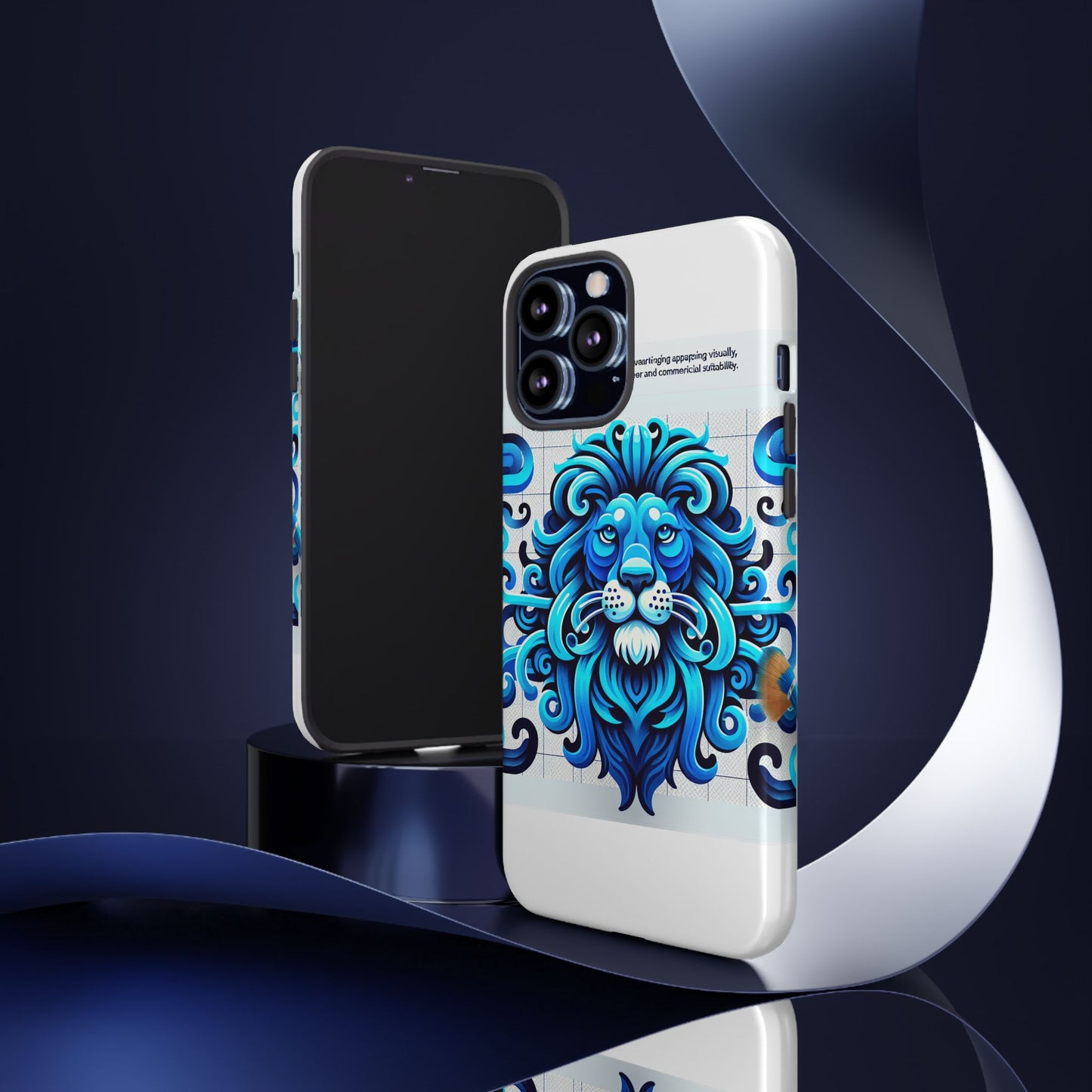 vibrant 3d lion art phone case for stylish protection and self-expression compatible with iphone 13, 14, 15 & 16 – all models including pro, pro max & plus
