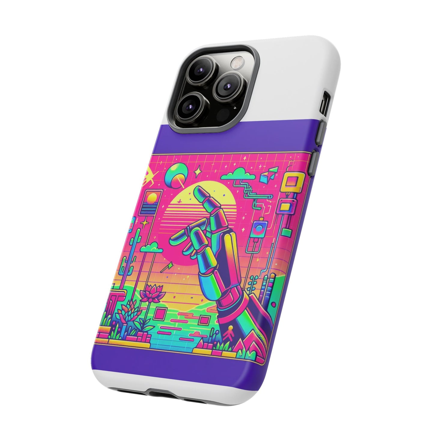 touch grass technician 3d wrap protective phone case