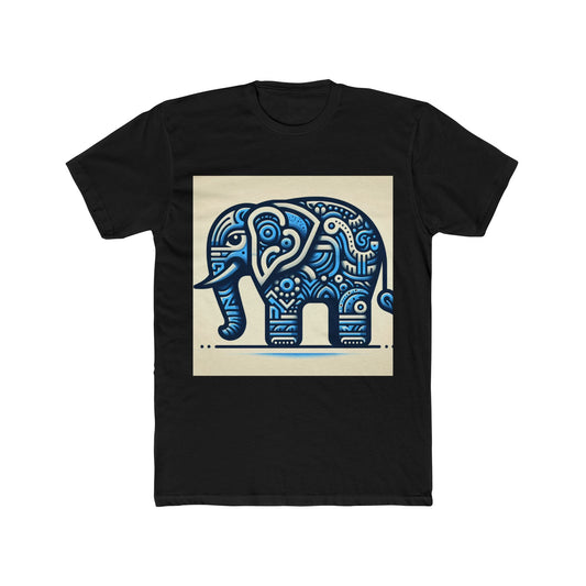 Animal Graphic Blue Unisex T-Shirt – Premium Cotton Tee for Men & Women, Stylish & Comfortable Casual Wear