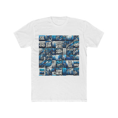Aesthetic Blue Unisex T-Shirt – Stylish Premium Cotton Tee for Men & Women, Comfortable Everyday Wear