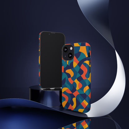 Vibrant Multicolour Abstract Phone Case for Stylish Protection Compatible with iPhone 13, 14, 15 & 16 – All Models Including Pro, Pro Max & Plus