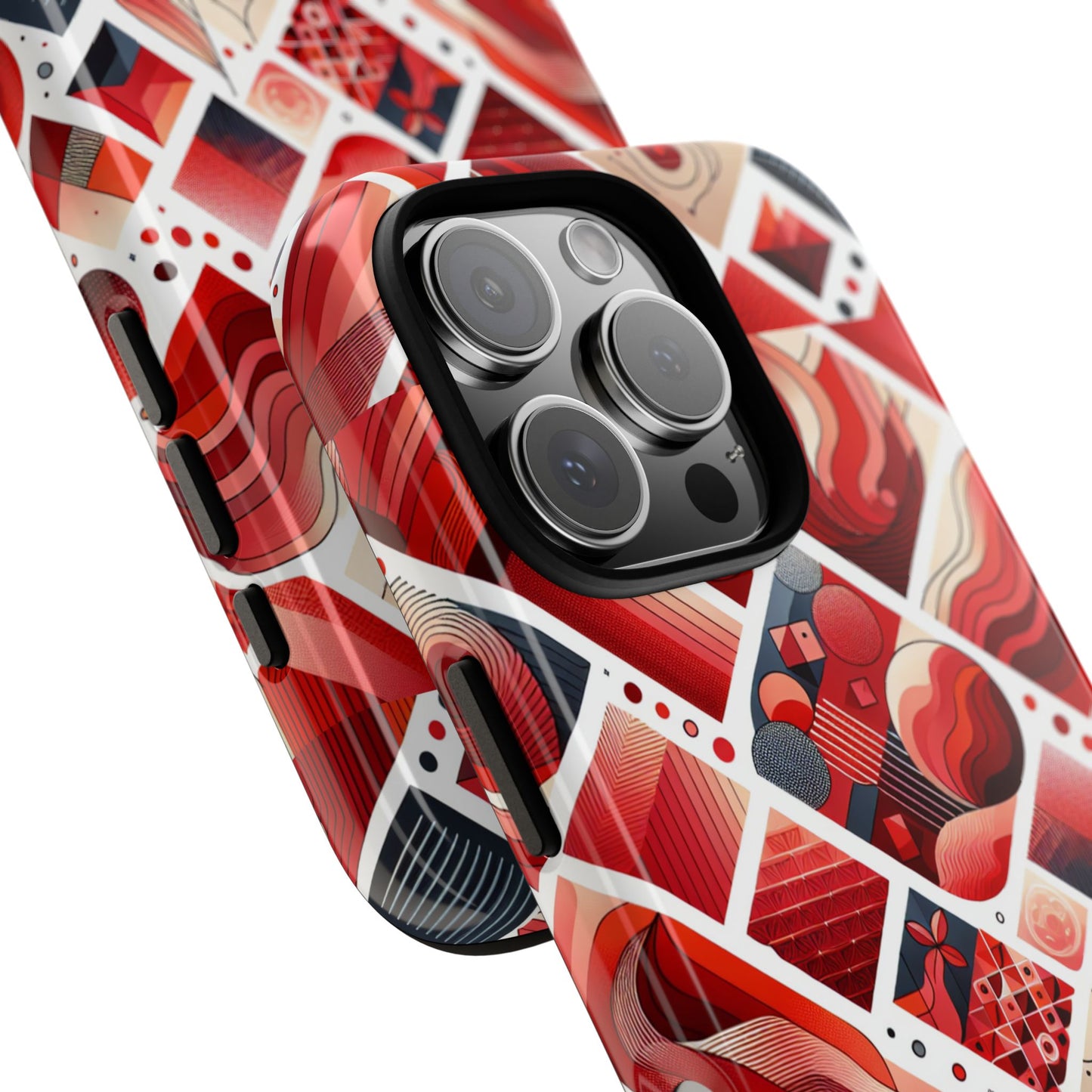 pattern image 5 vibrant shockproof phone case for anime and comic fans — stylish graphic protection for iphone 13-16 pro max plus