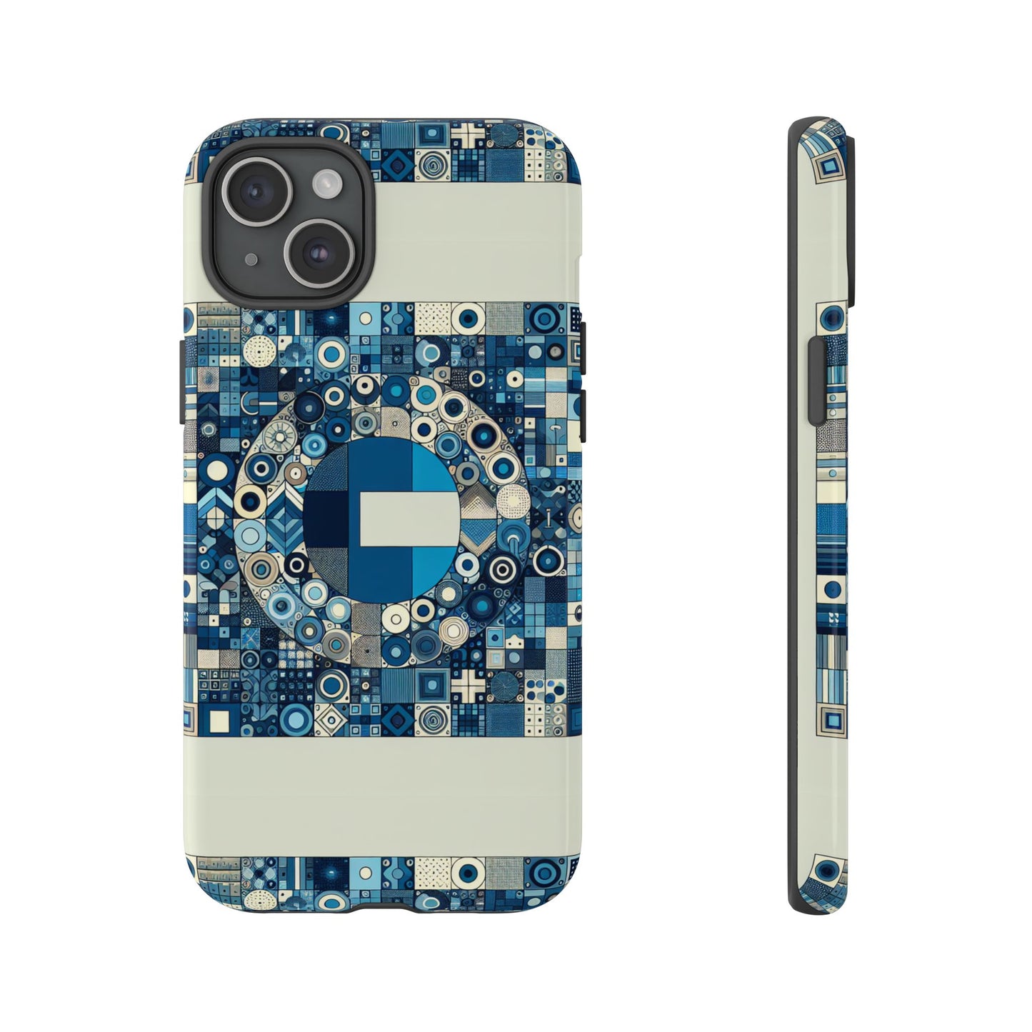 blue alphabet e letter phone case with 3d wrap and shock absorption for kids and teens stylish protective cover