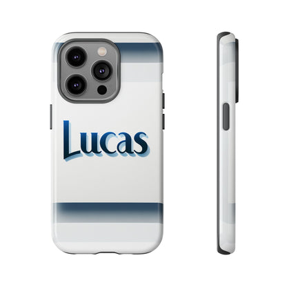 Coolname Lucas Blue 3D Wrap Protective Phone Case for Smartphones with Vibrant Anime and Comic Art Design Shockproof and UV Protected Durable TPU Cover