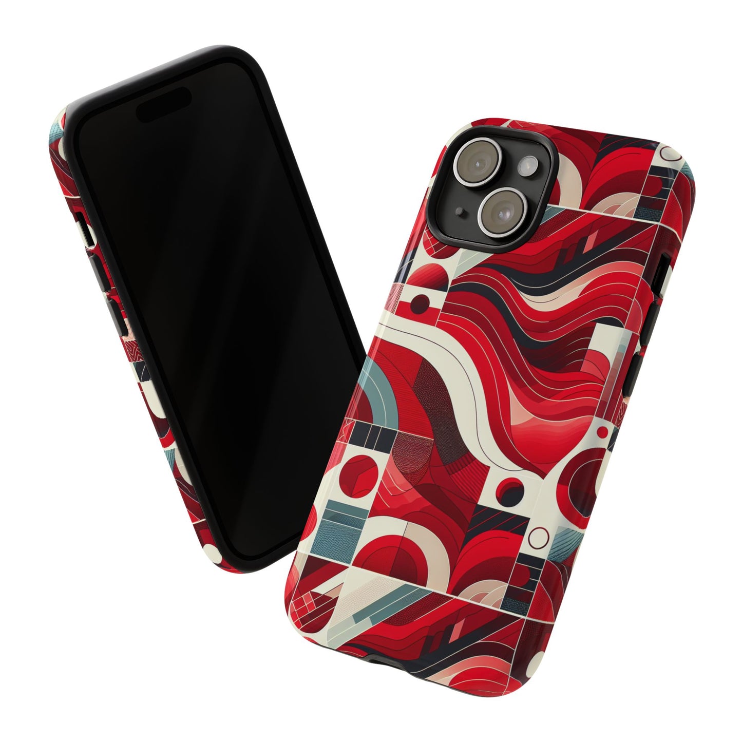 pattern image 2 vibrant shockproof phone case for anime and comic fans