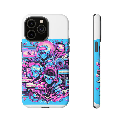 Slayware Installed Protective Phone Case with 3D Wrap Design for Anime and Comic Culture Lovers