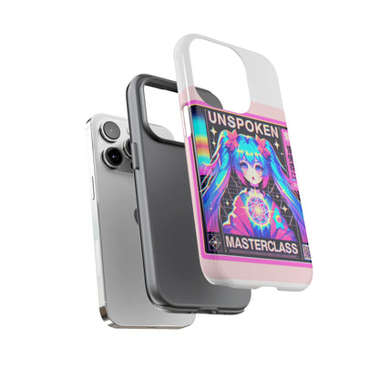 Unspoken Riz Masterclass Protective Phone Case, 3D Wrap Design, Durable Shock Absorption, UV Protected, Ideal Gift for Anime and Comic Fans, Glossy or Matte Finish