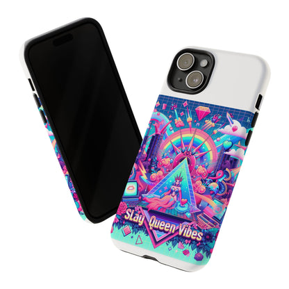 Slay Queen Vibes 3D Wrap Protective Phone Case for Women