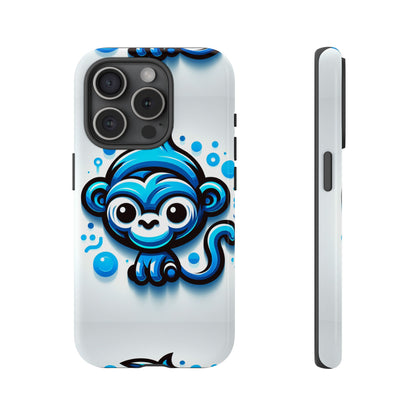 Blue Animal Create 19 Cartoon Animal Phone Case with 3D Wrap Design Shock Absorption for Smartphones Compatible with iPhone and Android Devices