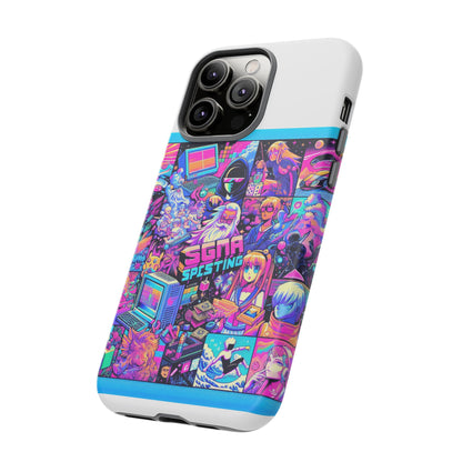 Sigma Sprinting Vibrant Protective Phone Case for Smartphones, 3D Wrap Design with UV Protection, Durable Shock Absorbent Material, Ideal Gift for Anime and Comic Lovers