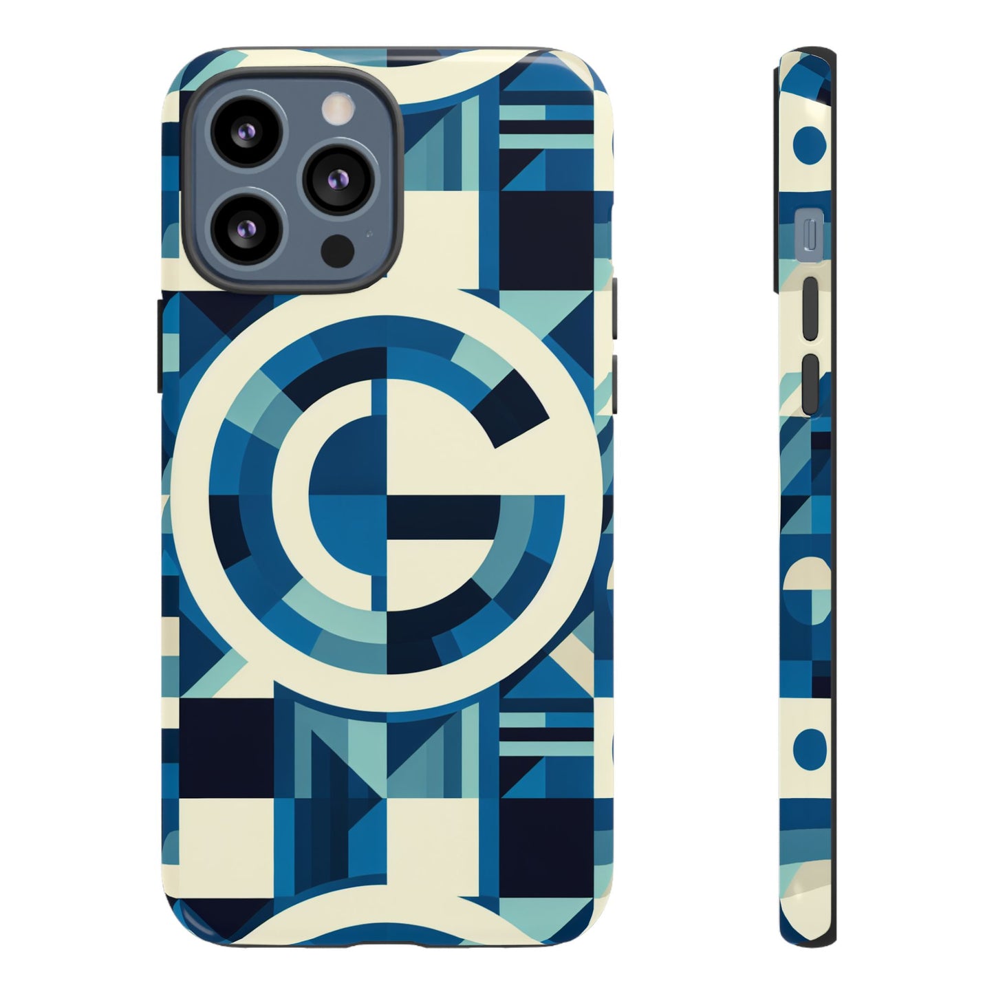 letter blue alphabet g phone case with 3d wrap and shock absorption for kids and teens stylish protective cover for smartphones