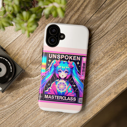 Unspoken Riz Masterclass Protective Phone Case, 3D Wrap Design, Durable Shock Absorption, UV Protected, Ideal Gift for Anime and Comic Fans, Glossy or Matte Finish