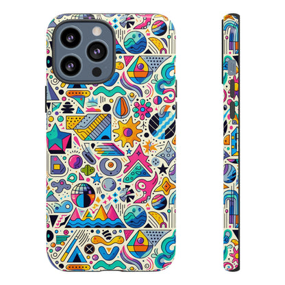 Pattern Image 5 Vibrant Shockproof Phone Case for Anime and Comic Fans - Stylish Protective Cover with 3D Wrap Design Compatible with iPhone 13, 14, 15 & 16 – all models including Pro, Pro Max & Plus