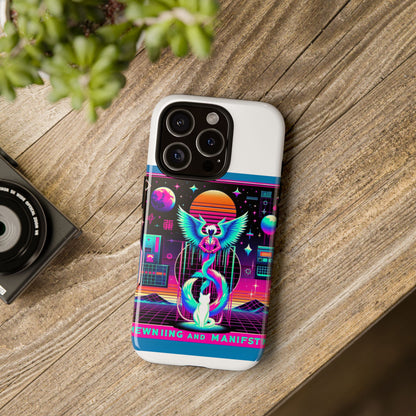 Mewing And Manifesting Vibrant 3D Protective Phone Case