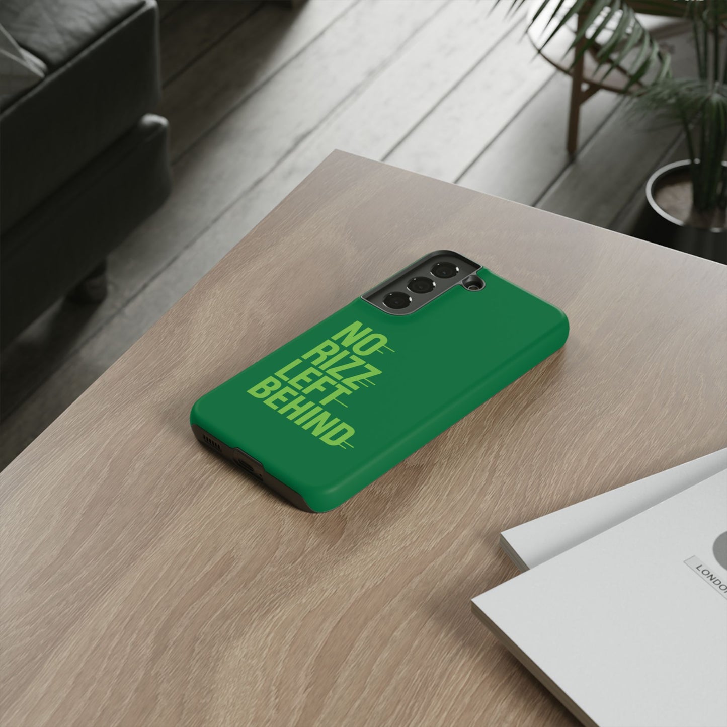 tough cases - no rizz left behind phone case for ultimate protection and style