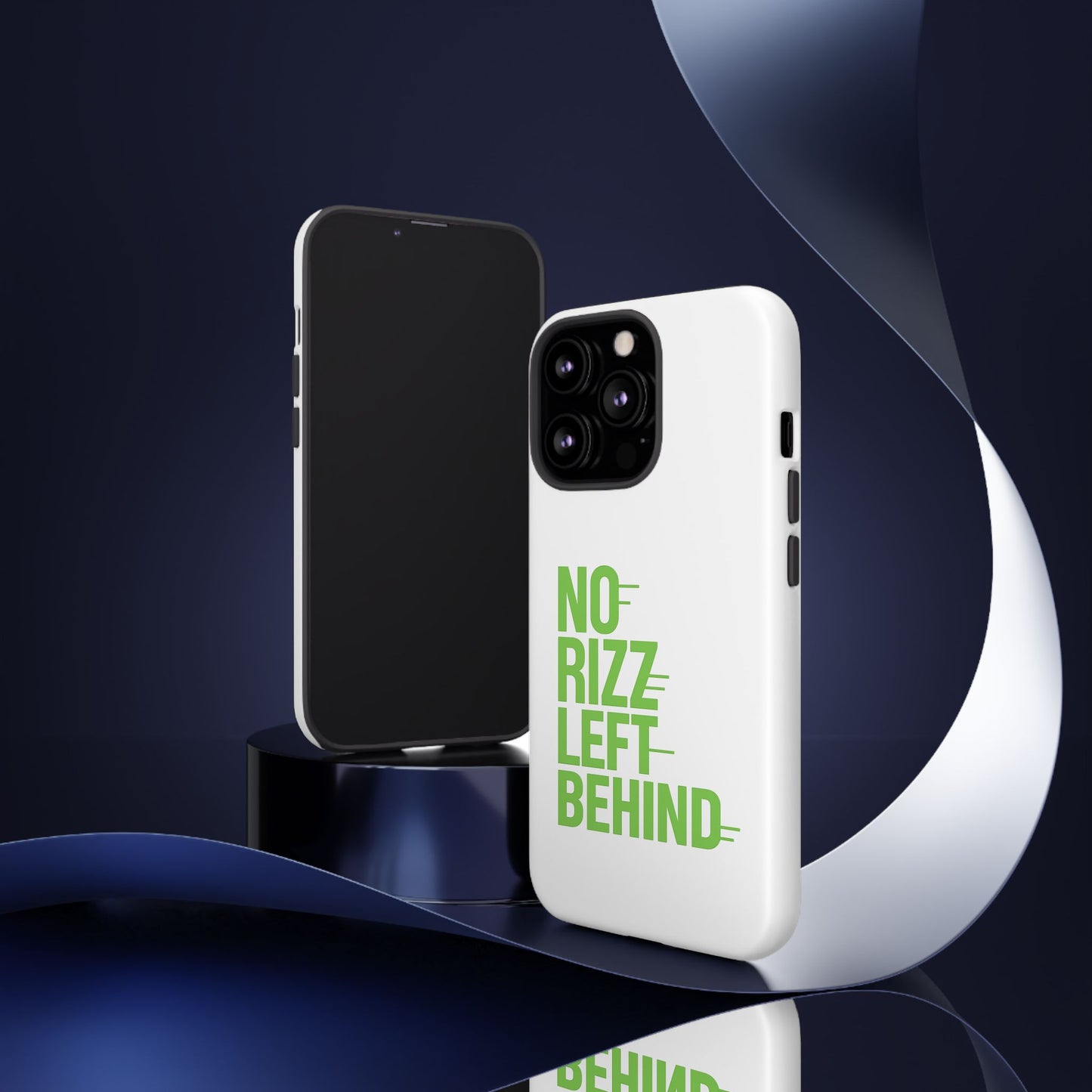 tough cases - no rizz left behind phone case for protection and style