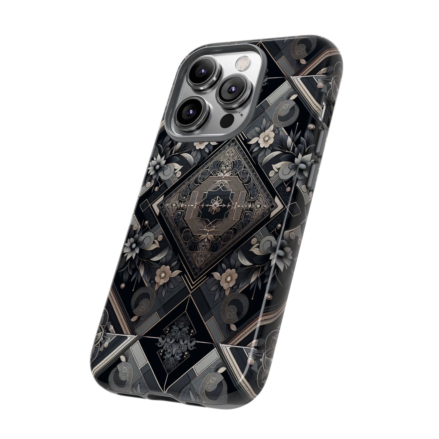 blackpattern image 3 vibrant shockproof phone case for anime and comic fans