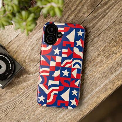 Vibrant Geometric 3D Wrap Protective Phone Case in Multicolour Design for Stylish Protection - Ideal for Men and Women, Compatible with iPhone 13, 14, 15 & 16 – all models including Pro, Pro Max & Plus