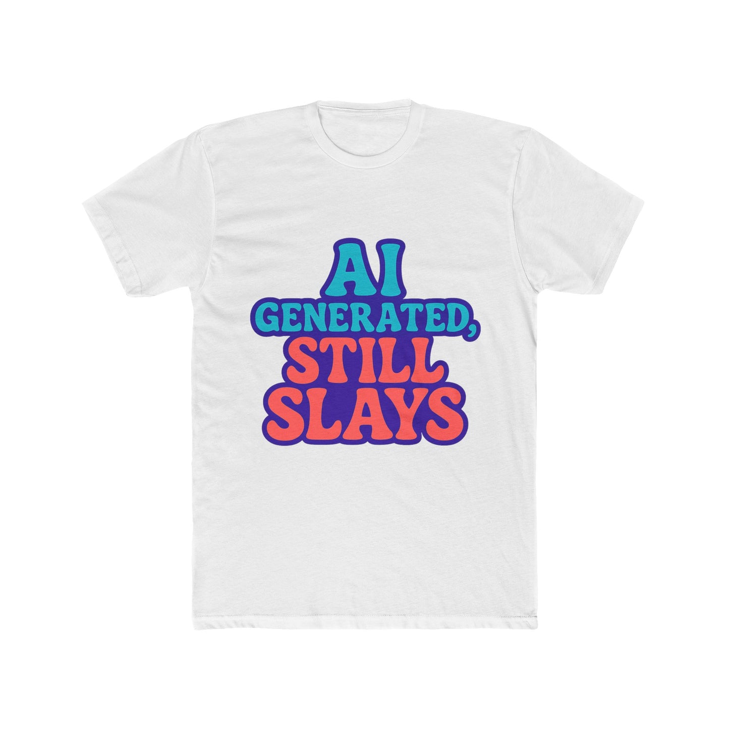 ai generated meme unisex t-shirt – multicolor graphic tee for casual wear by men & women