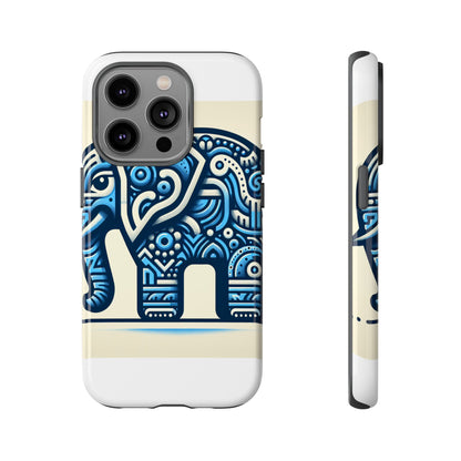 Vibrant 3D Elephant Design Phone Case for Stylish Protection and Unique Aesthetic Compatible with iPhone 13, 14, 15 & 16 – all models including Pro, Pro Max & Plus
