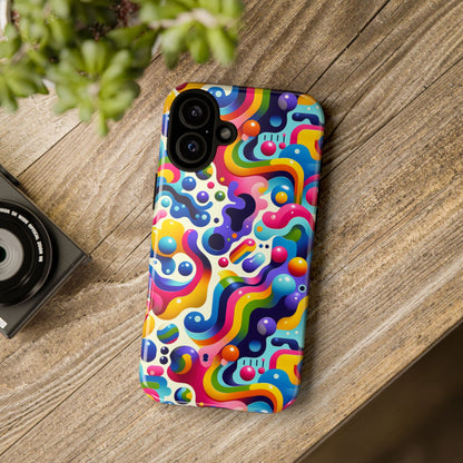 Pink Pattern Image 8 Protective Phone Case for Men Women Stylish Shockproof Cover