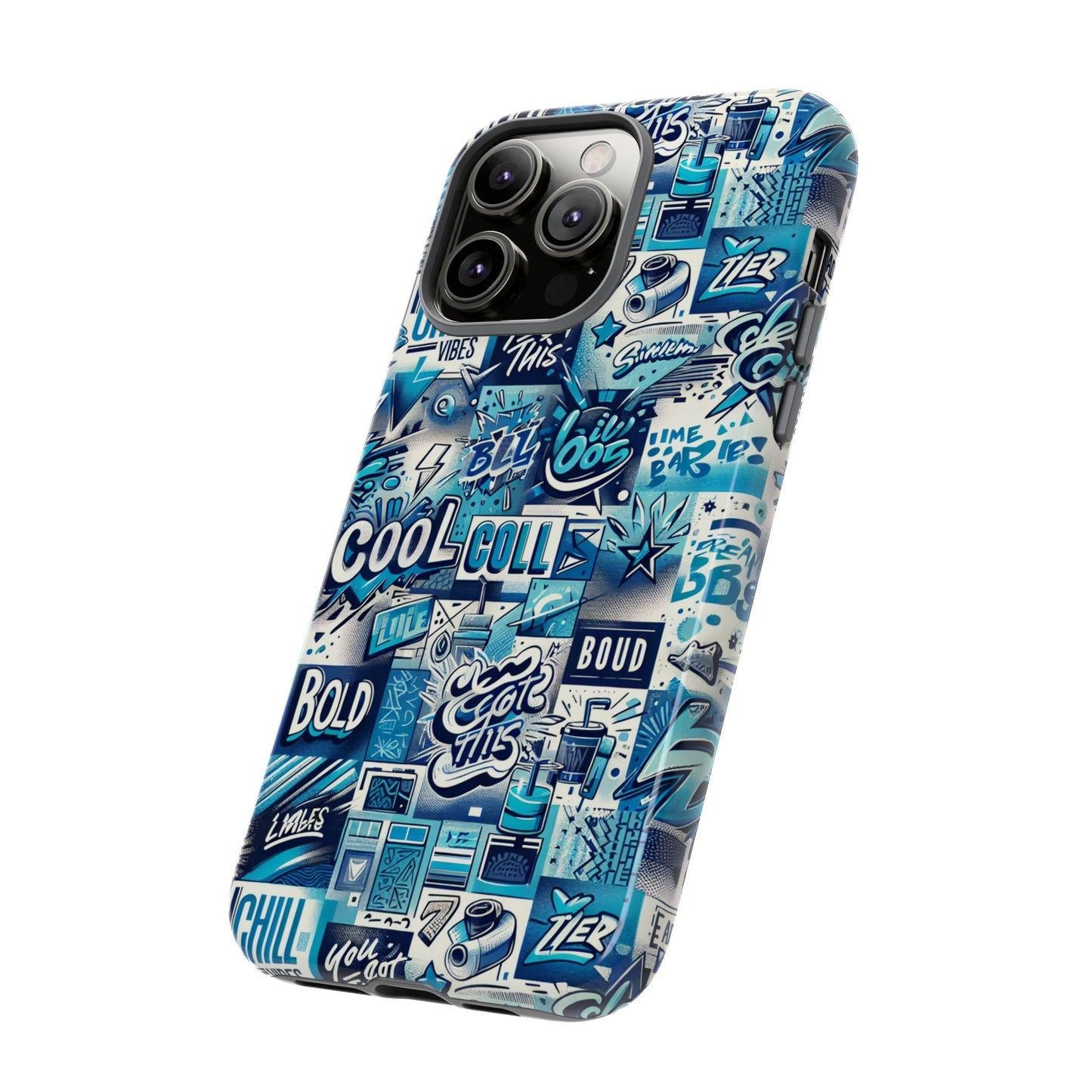 blue pattern image 16 phone case for smartphones with 3d wrap design shock absorption and uv protection stylish anime and comic inspired protective cover