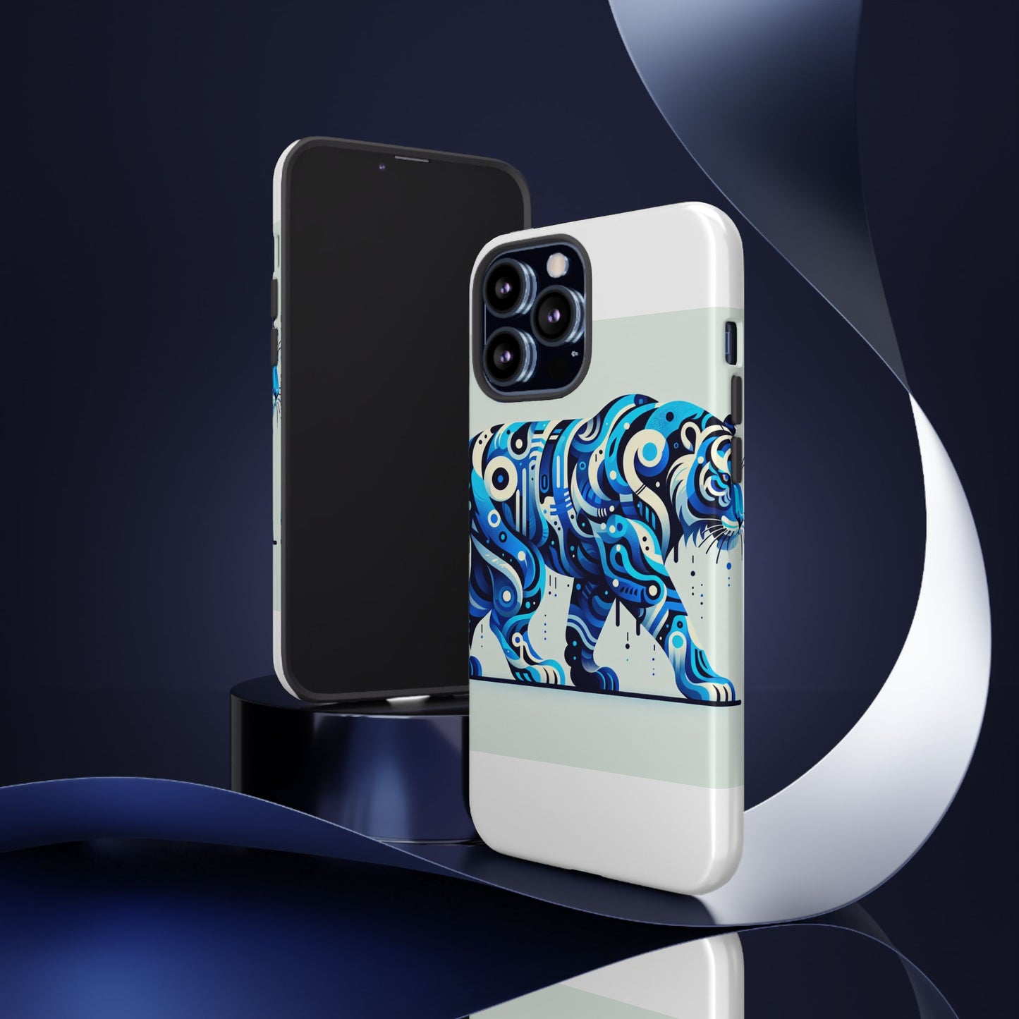 vibrant 3d wrap protective phone case with colourful tiger design stylish accessory for men and women compatible with iphone 13, 14, 15 & 16 – all models including pro, pro max & plus