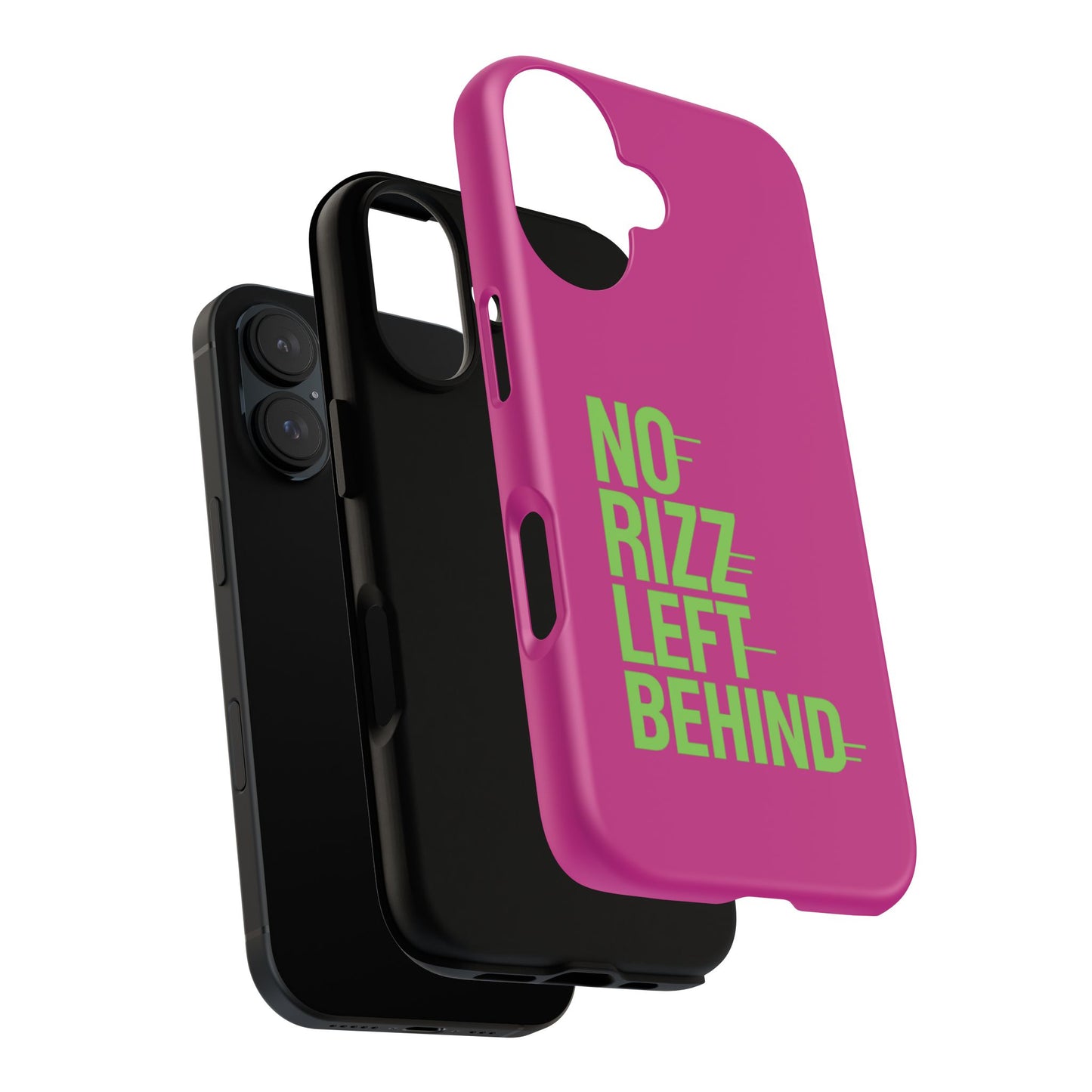 tough cases - no rizz left behind phone case for ultimate protection and style