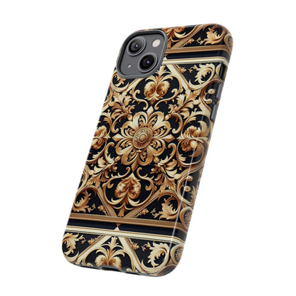Pattern Image 5 Vibrant 3D Phone Case for Android and iPhone with Ornate Baroque Design Compatible with iPhone 13, 14, 15 & 16 – all models including Pro, Pro Max & Plus