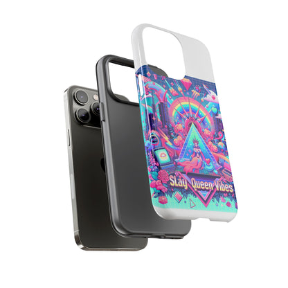 Slay Queen Vibes 3D Wrap Protective Phone Case for Women