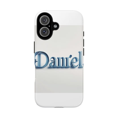 Vibrant 3D Wrap Protective Phone Case in Blue Lettering Stylish Design for Unique Accessory Lovers Compatible with iPhone 13, 14, 15 & 16 – all models including Pro, Pro Max & Plus