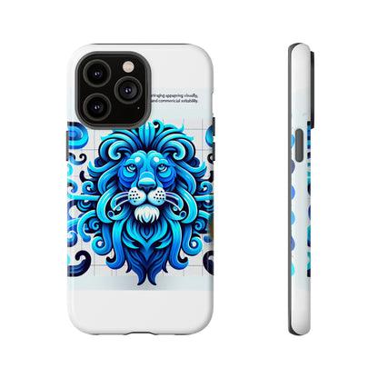 Vibrant 3D Lion Art Phone Case for Stylish Protection and Self-Expression Compatible with iPhone 13, 14, 15 & 16 – all models including Pro, Pro Max & Plus