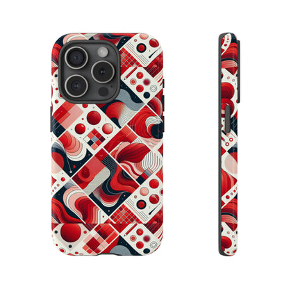 Pattern Image 7 Vibrant 3D Wrap Phone Case for Anime and Comic Fans - Bold Geometric Design for Stylish Protection Compatible with iPhone 13, 14, 15 & 16 – all models including Pro, Pro Max & Plus