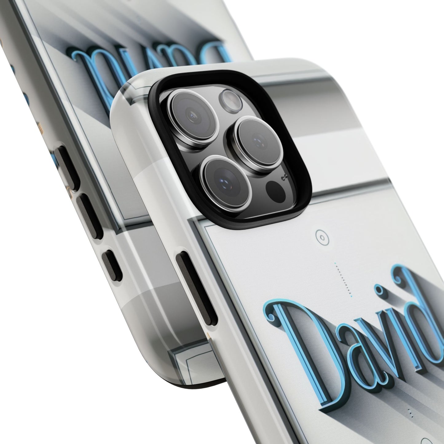 david blue anime comic style shockproof phone case for men women durable protective cover with 3d wrap design