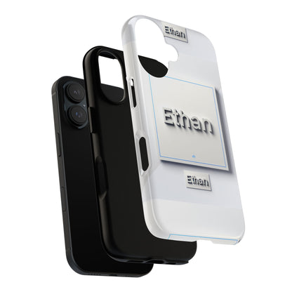 Ethan Blue 3D Wrap Phone Case for Men and Women Shock Absorption Durable Silicone Protective Cover with Vivid Anime and Comic Design