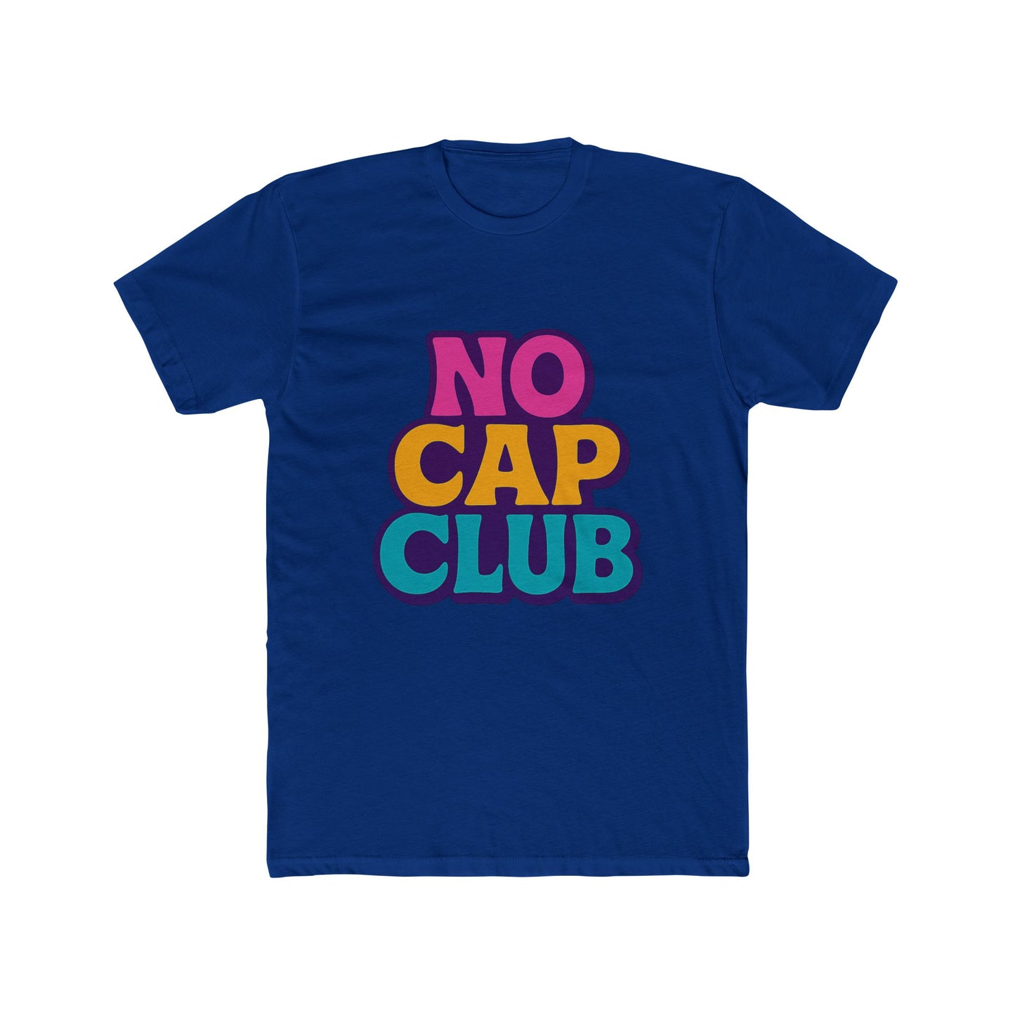 no cap club unisex t-shirt - multicolor meme graphic tee for casual wear, fun & trendy fashion