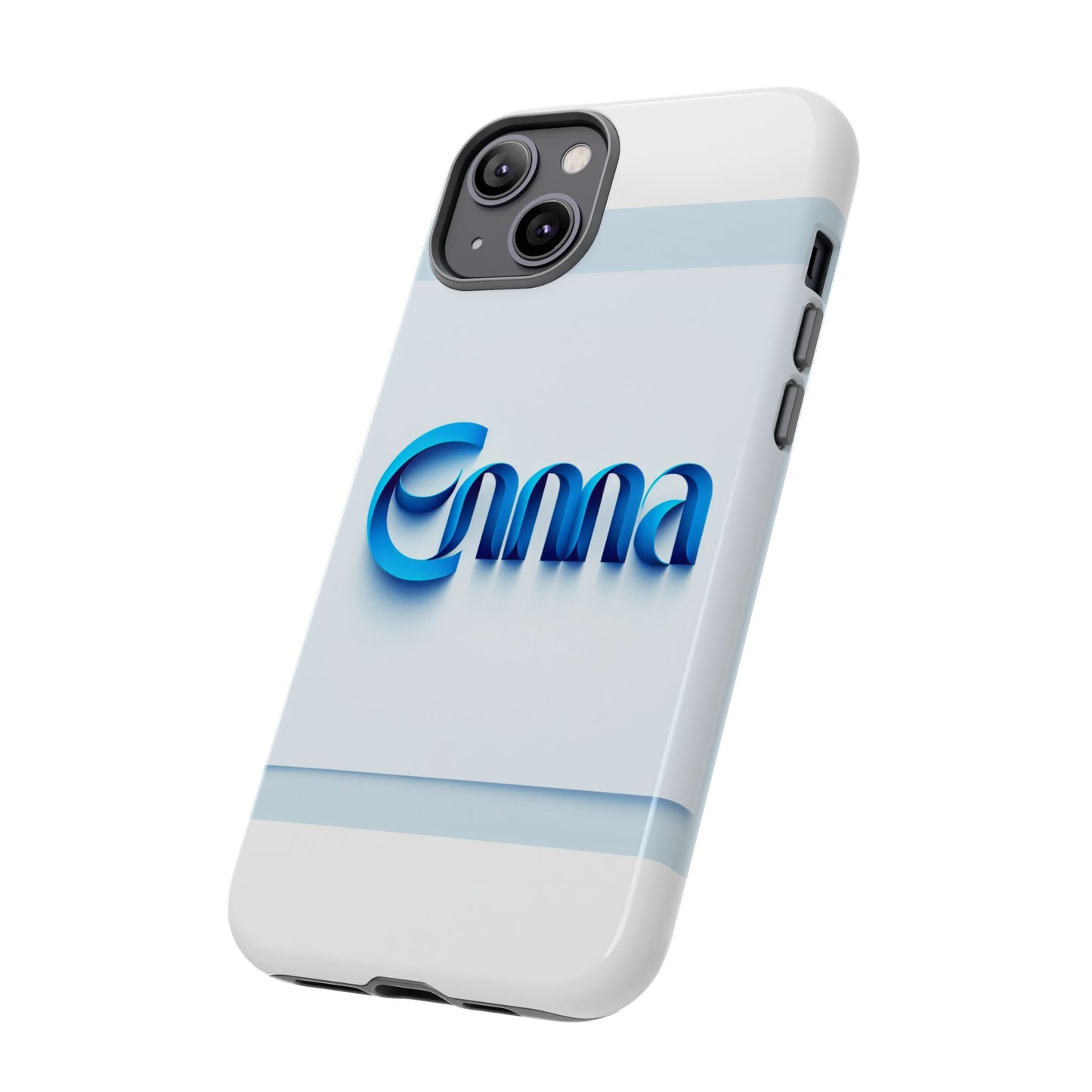 sleek 3d wrap protective phone case in blue glossy design for stylish protection compatible with iphone 13, 14, 15 & 16 – all models including pro, pro max & plus