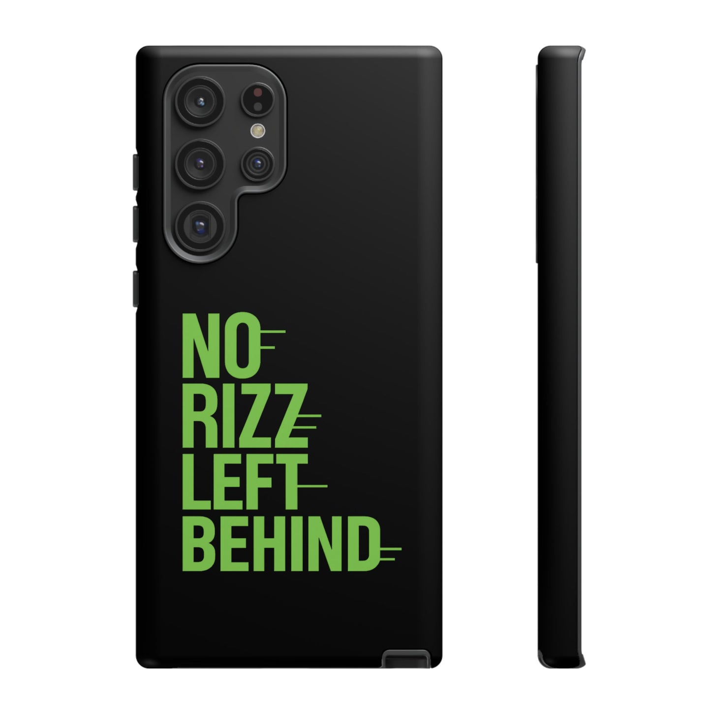 tough phone case - no rizz left behind for ultimate protection
