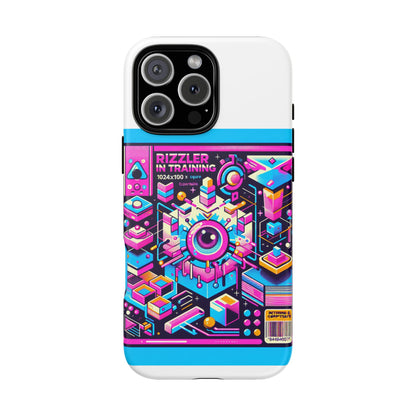 Rizzler In Training 3D Wrap Protective Phone Case for Anime Lovers