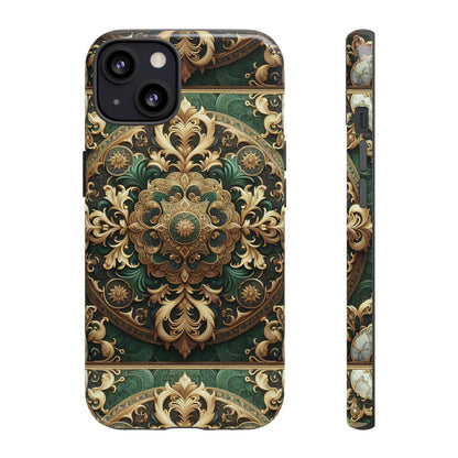 Pattern Image 2 Vibrant Comic Style Phone Case for Men and Women with Ornate Baroque Design Compatible with iPhone 13, 14, 15 & 16 – all models including Pro, Pro Max & Plus