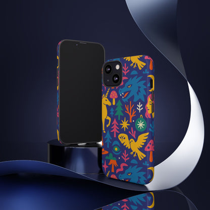 Vibrant Retro 3D Wrap Protective Phone Case with Funky Multicolour Design Stylish Accessory for Self-Expression Compatible with iPhone 13, 14, 15 & 16 – all models including Pro, Pro Max & Plus
